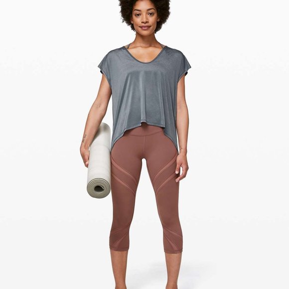 Lululemon Playful Practice Short Sleeve -- Solar Grey - Picture 5 of 7